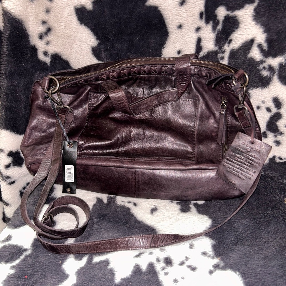 Latico Eggplant Crossbody NWT